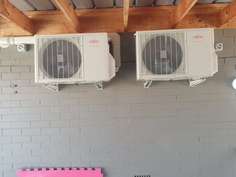 Fujitsu wall mount ACS installation