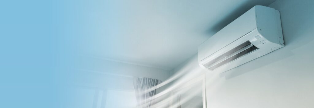 How often to service air conditioning - image showing a split system